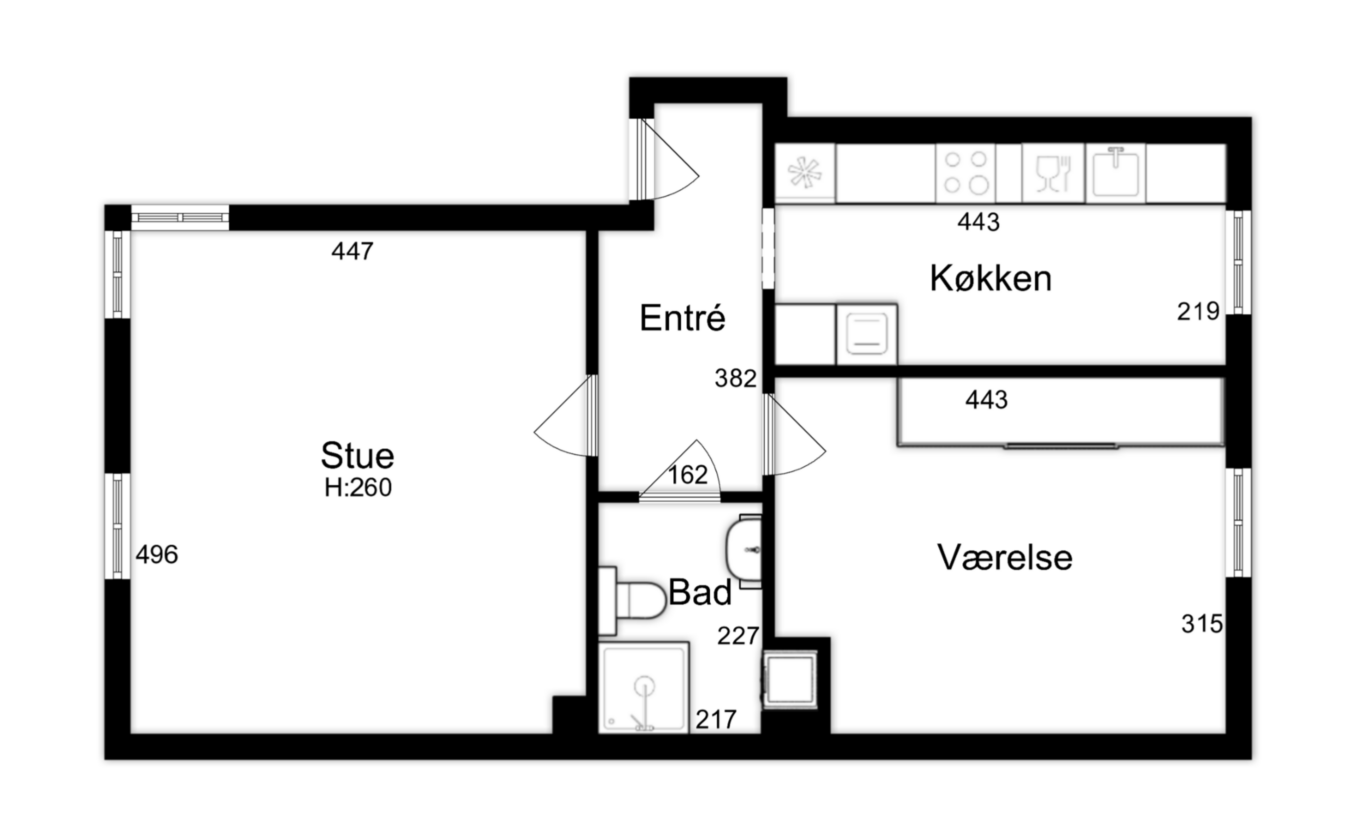 Istedgade 22, st. th.